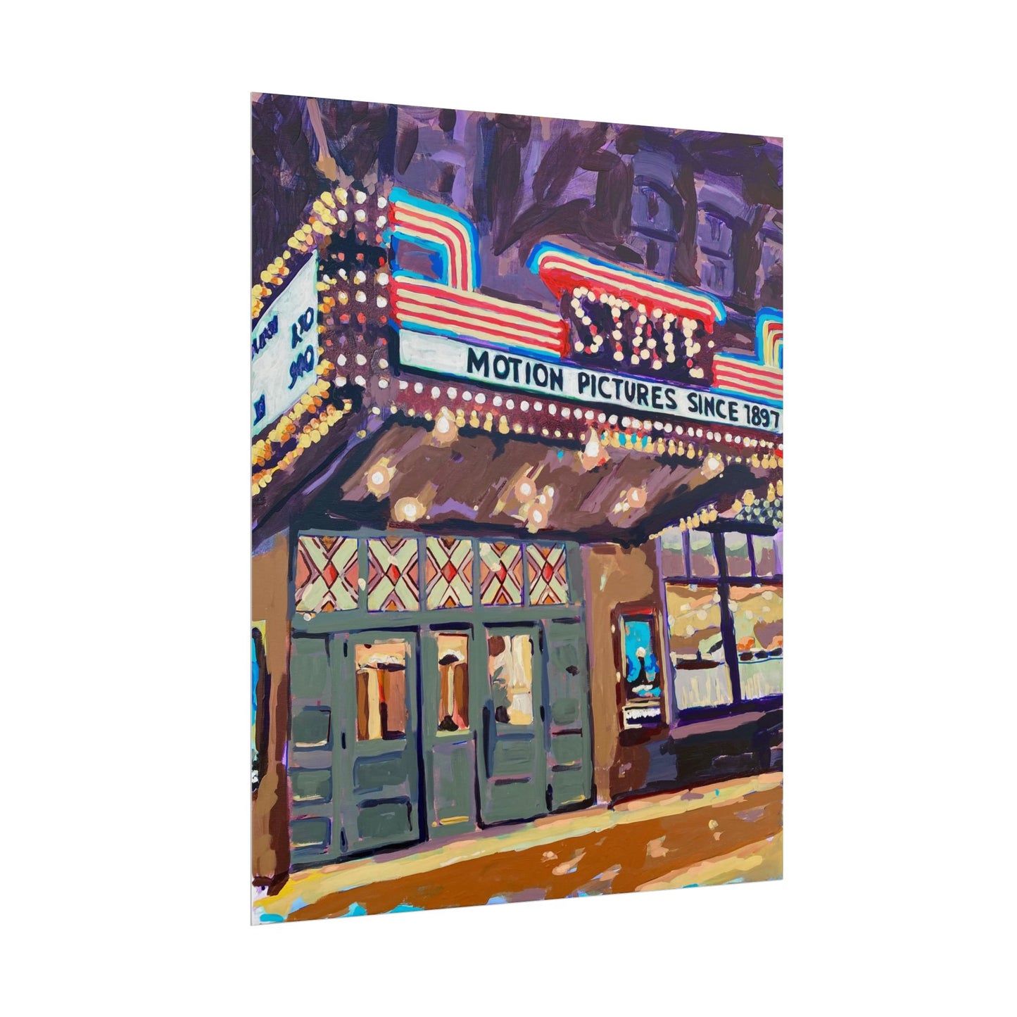 Movie Theater Art Print