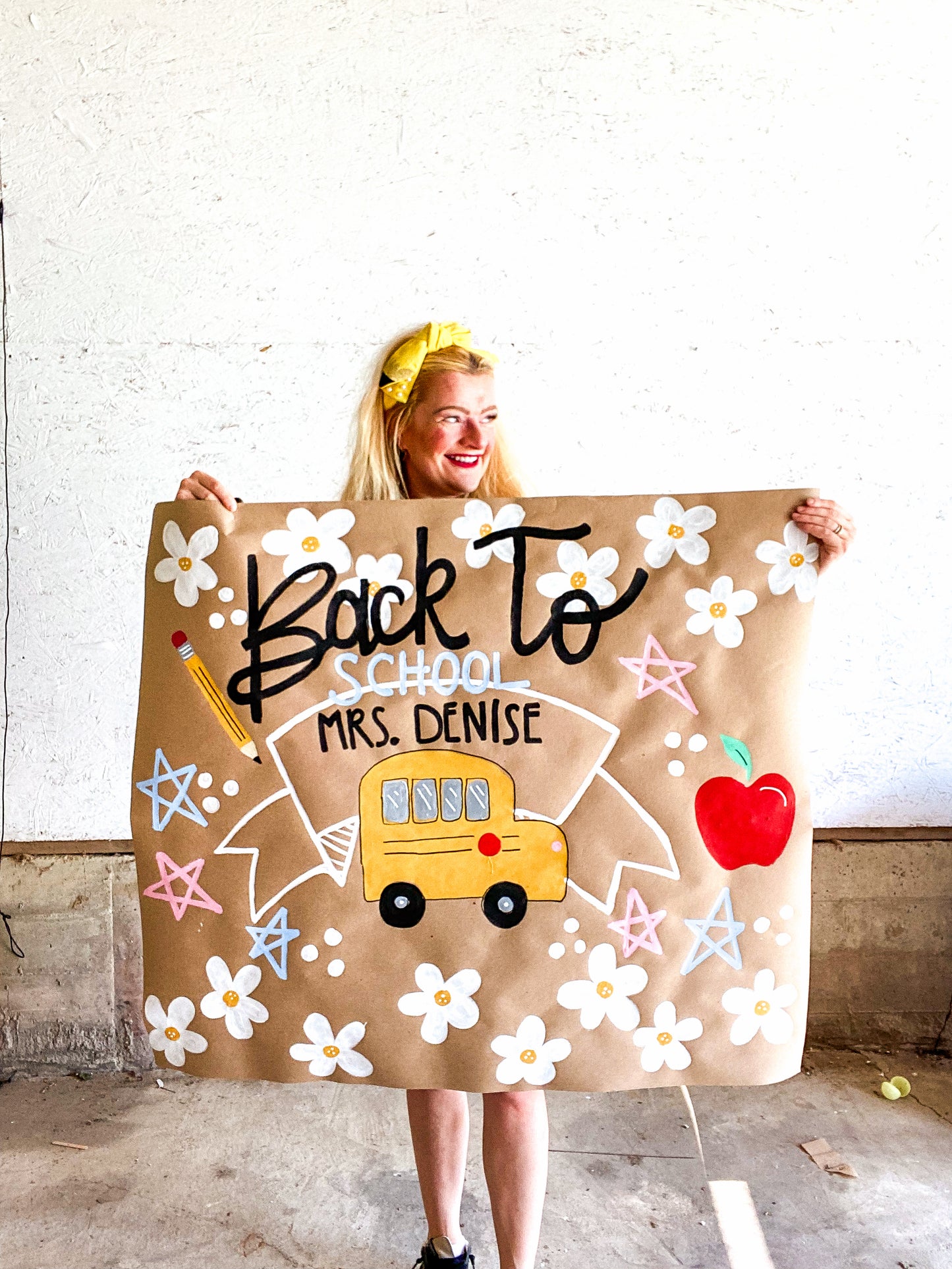 Back to School Banner (Personalized)