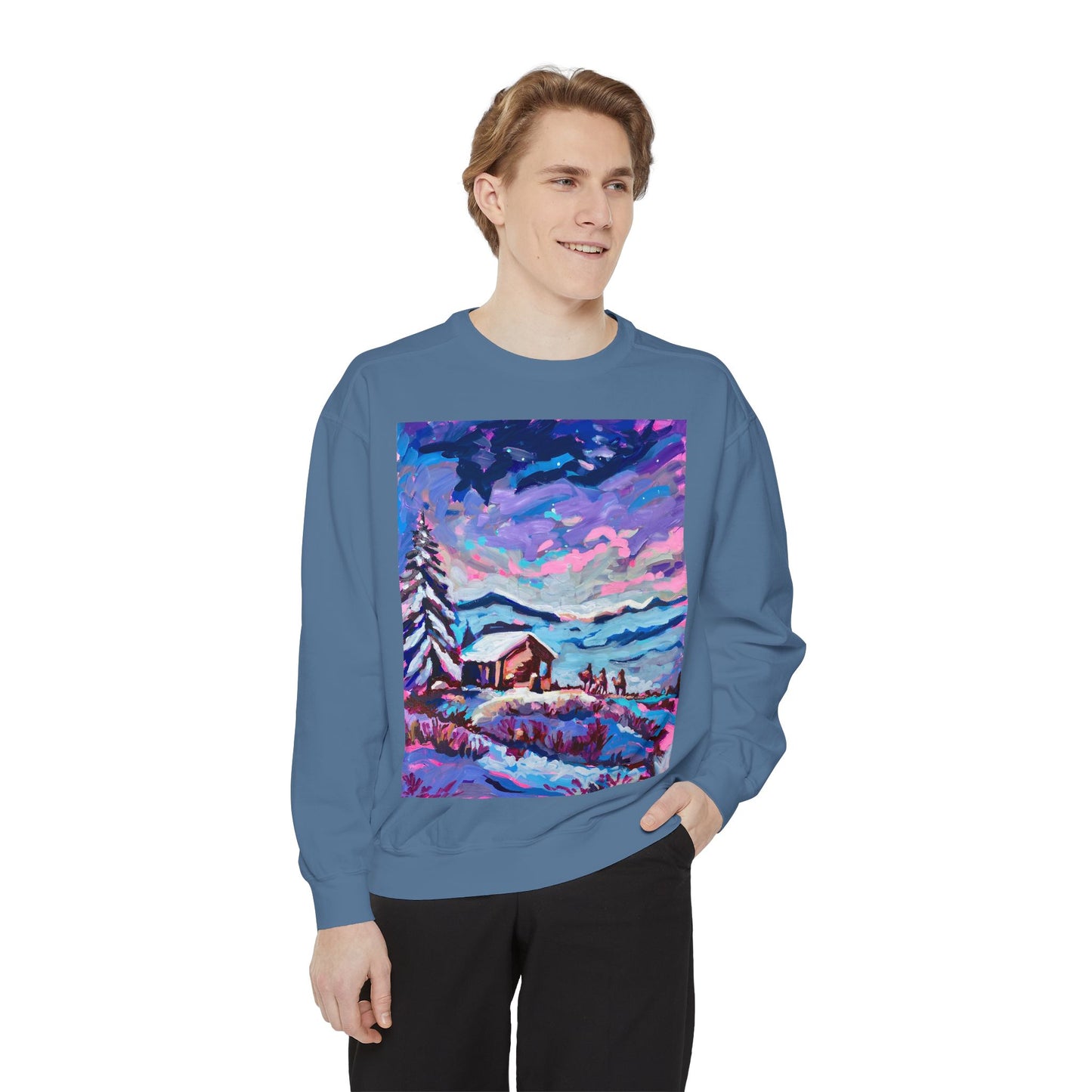 Snowy Nativity Sweatshirt