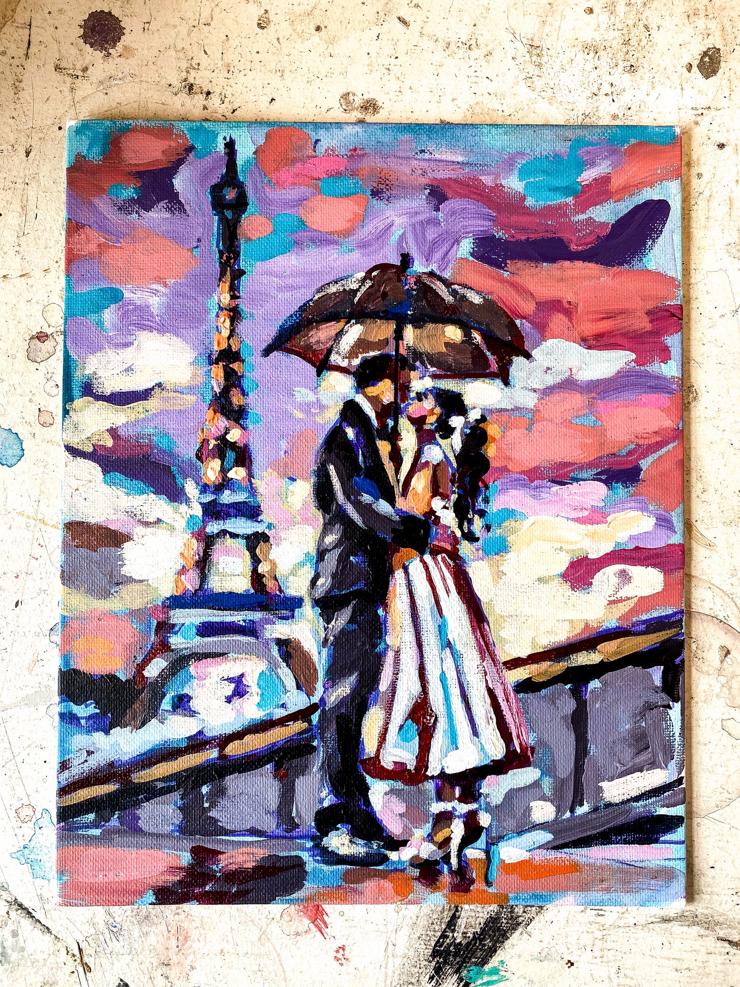 #015 - Eiffel Tower Kiss