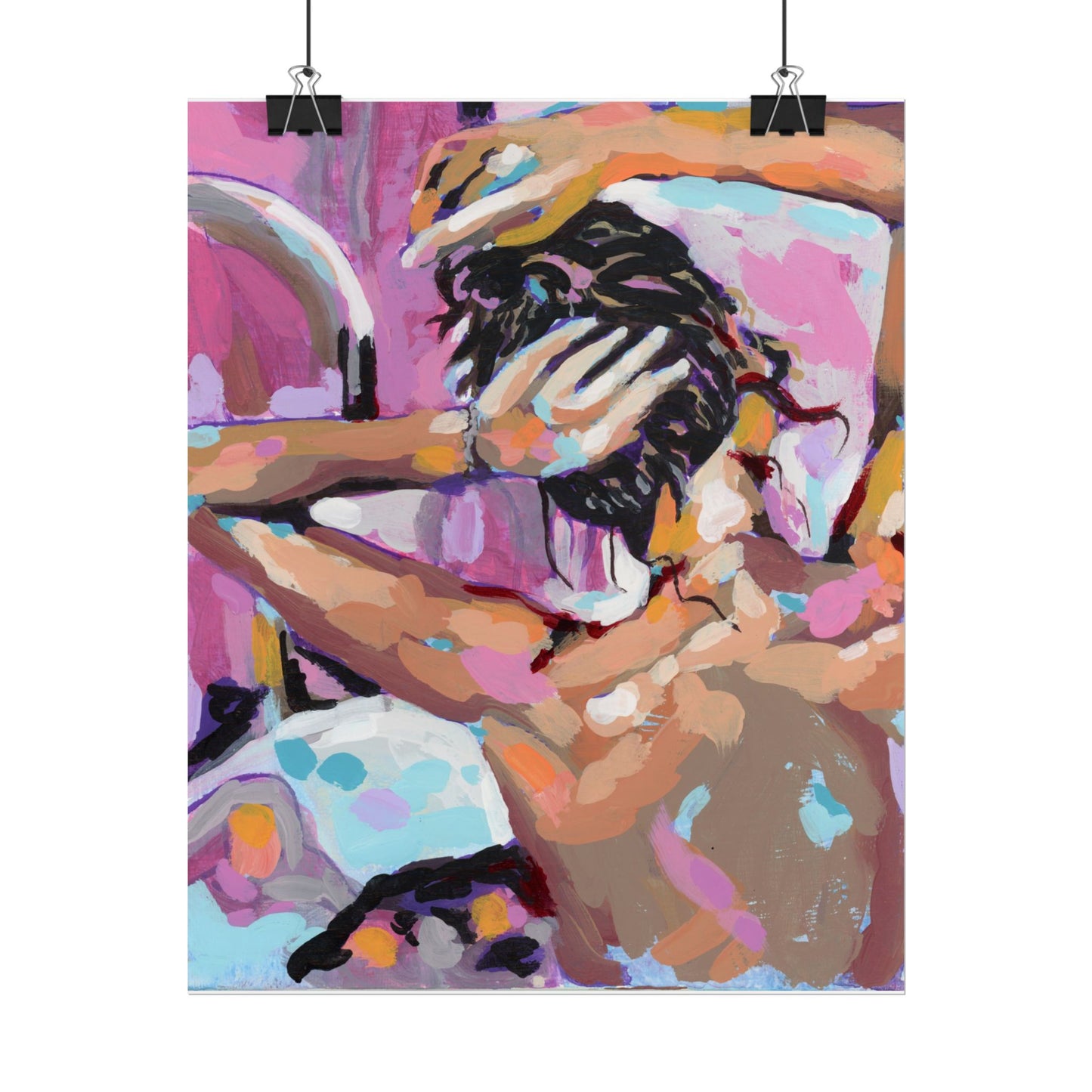 Bare Back Bath Art Print