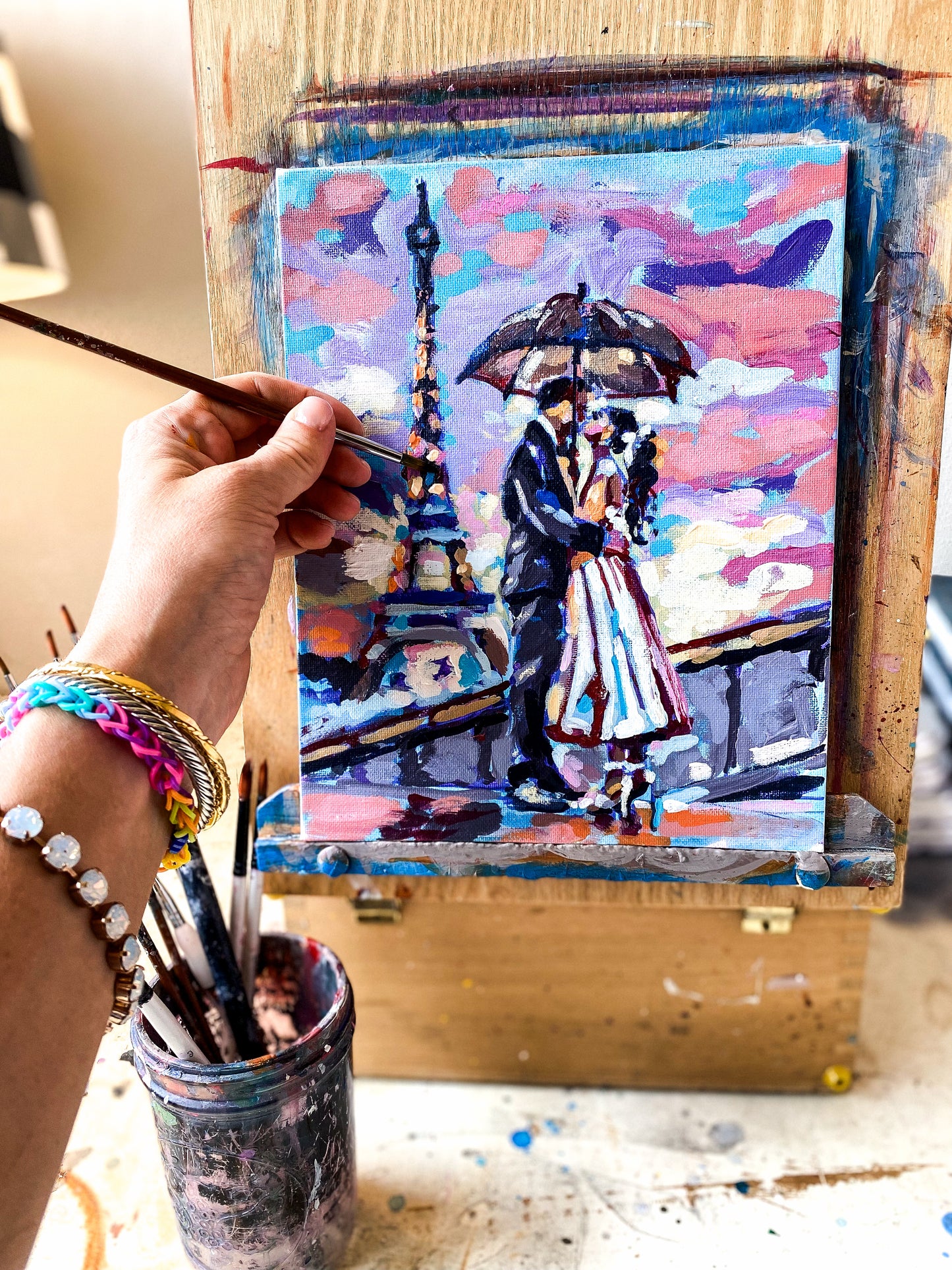 #015 - Eiffel Tower Kiss
