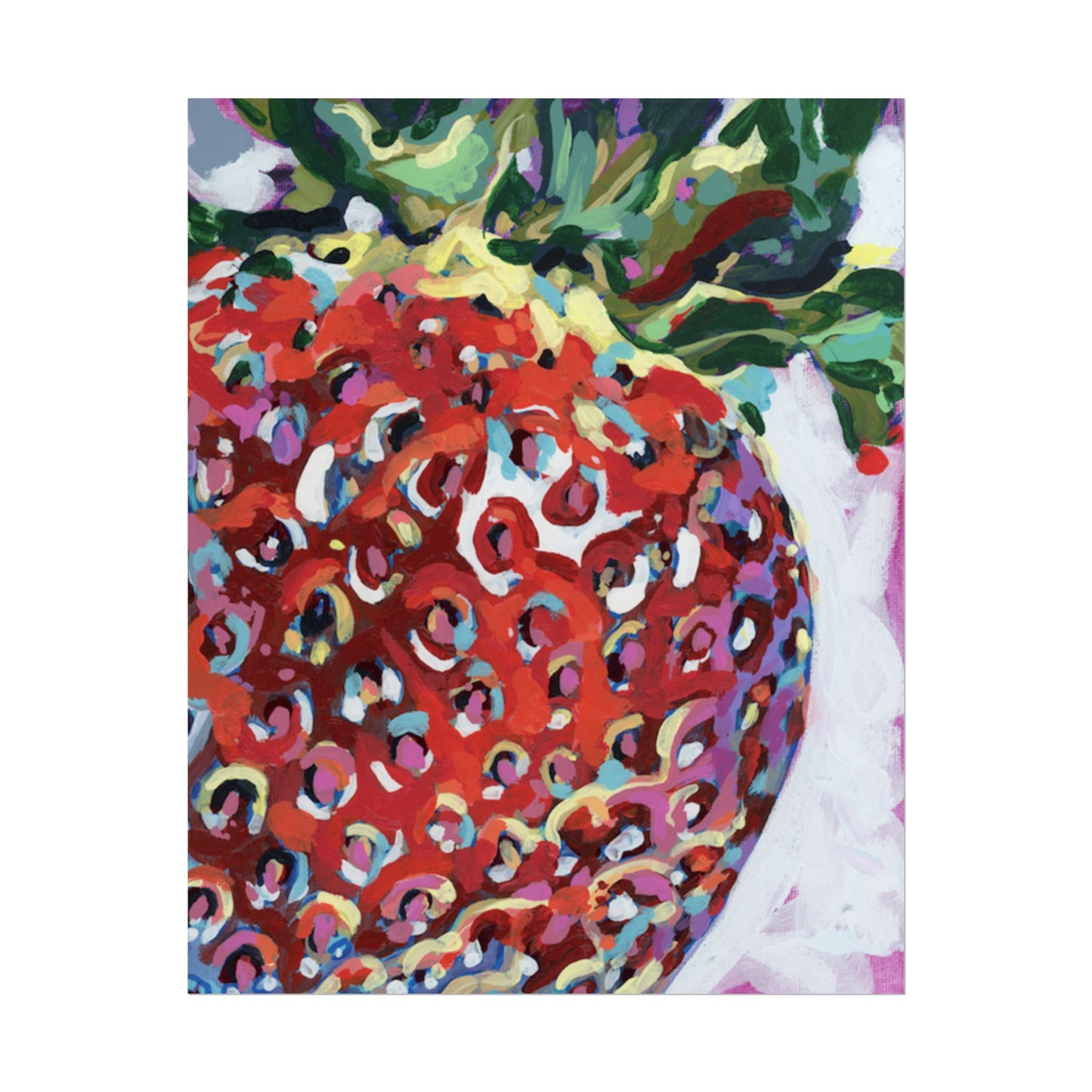 Strawberry Art Print