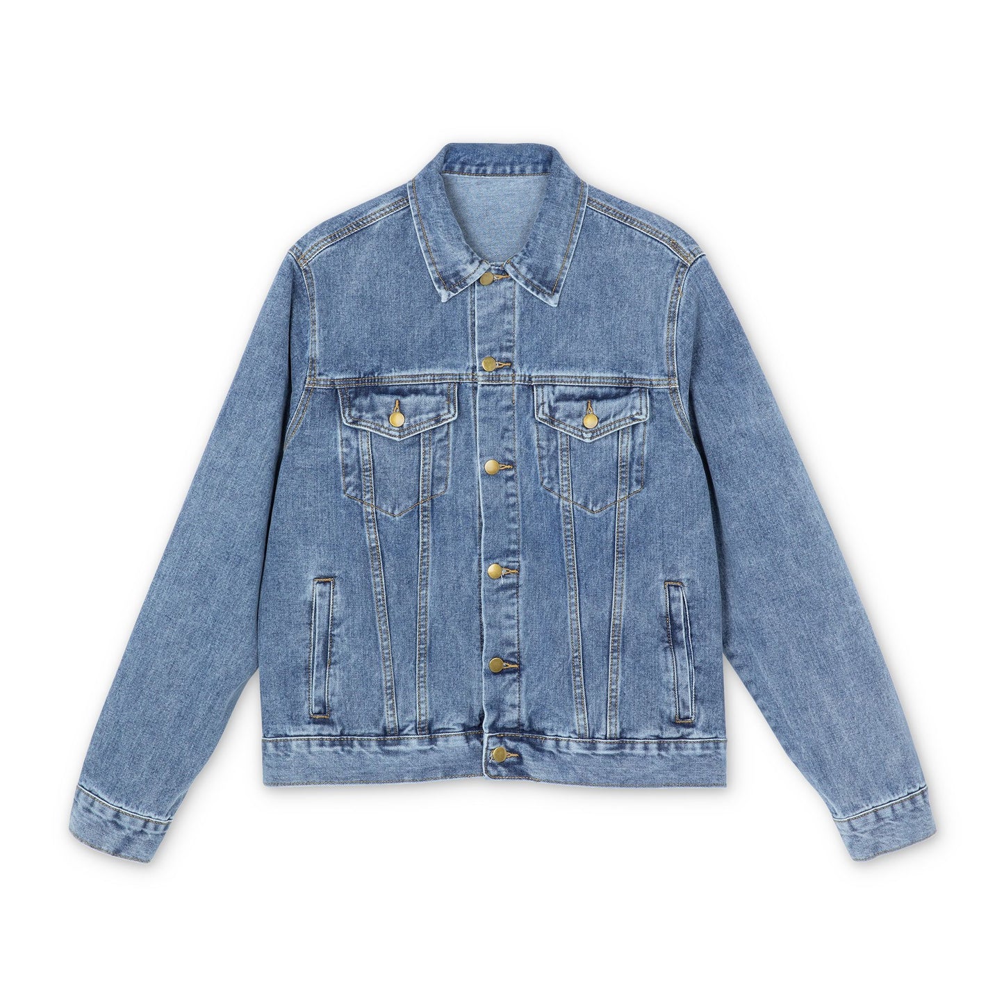 Pink Pumpkin Tractor Denim Jacket