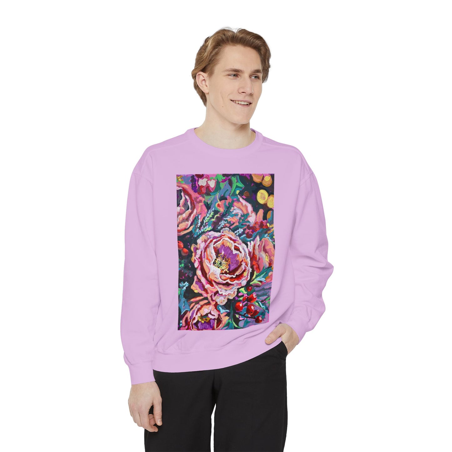 Christmas Floral Sweatshirt