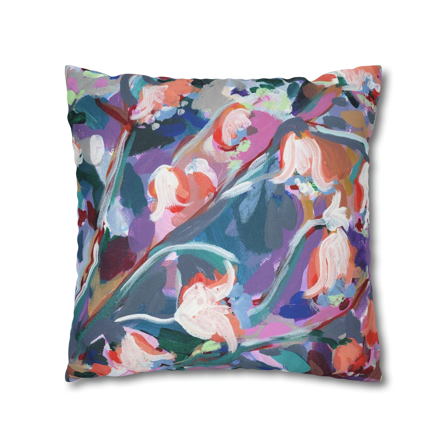 May Birth Flower Double-Sided Pillow Cover