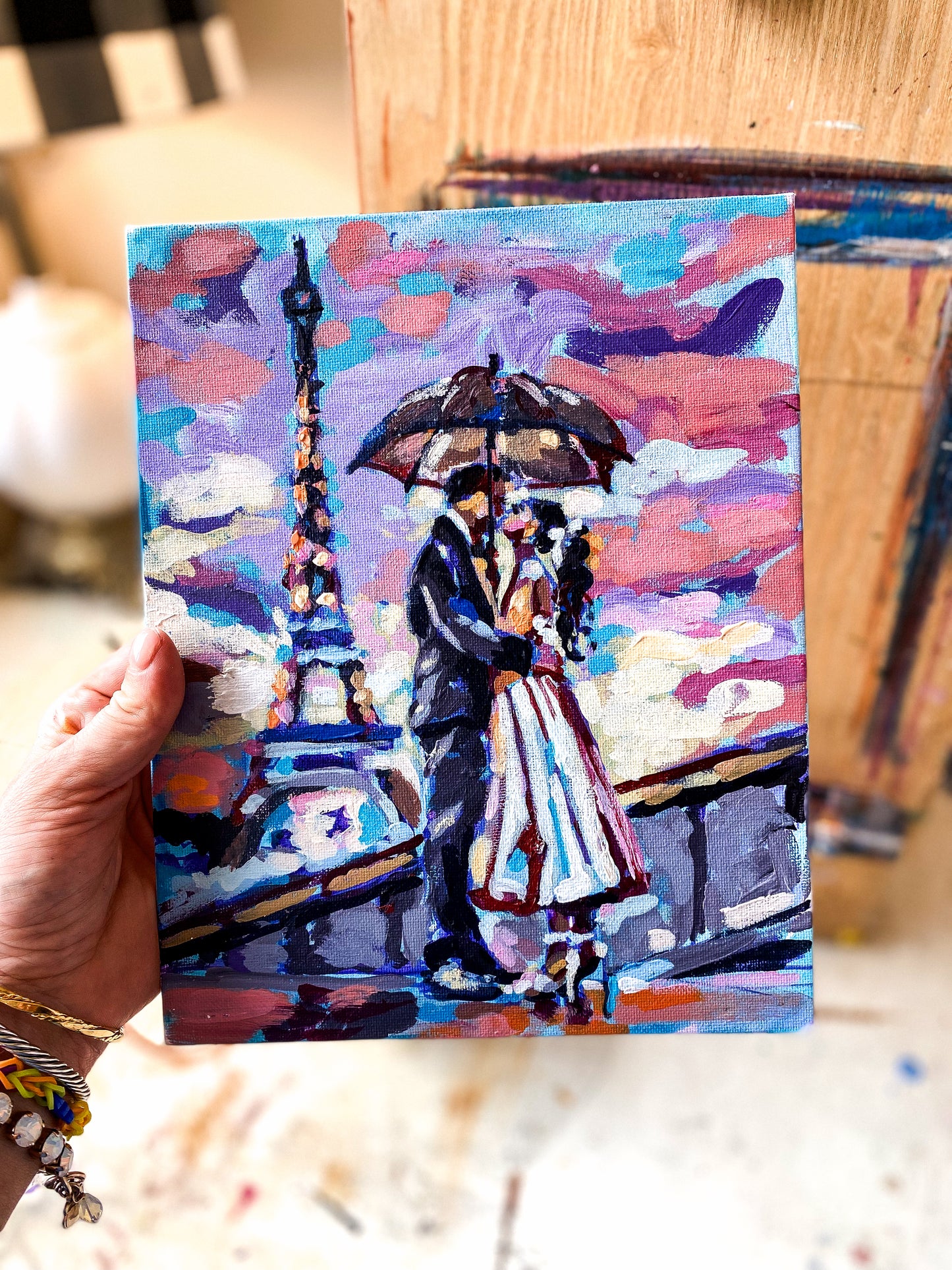 #015 - Eiffel Tower Kiss