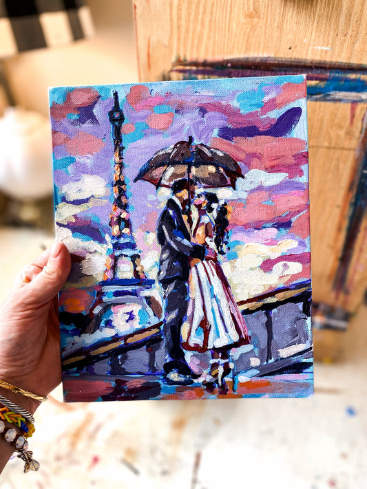 #015 - Eiffel Tower Kiss