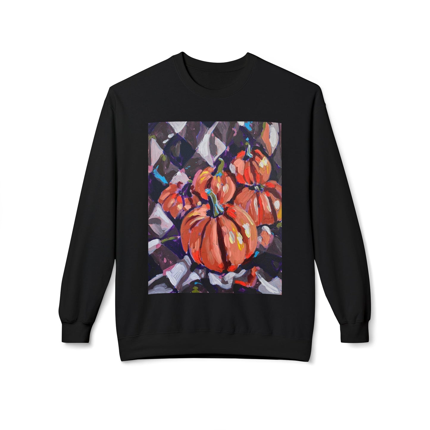 Plaid Pumpkin Sweatshirt