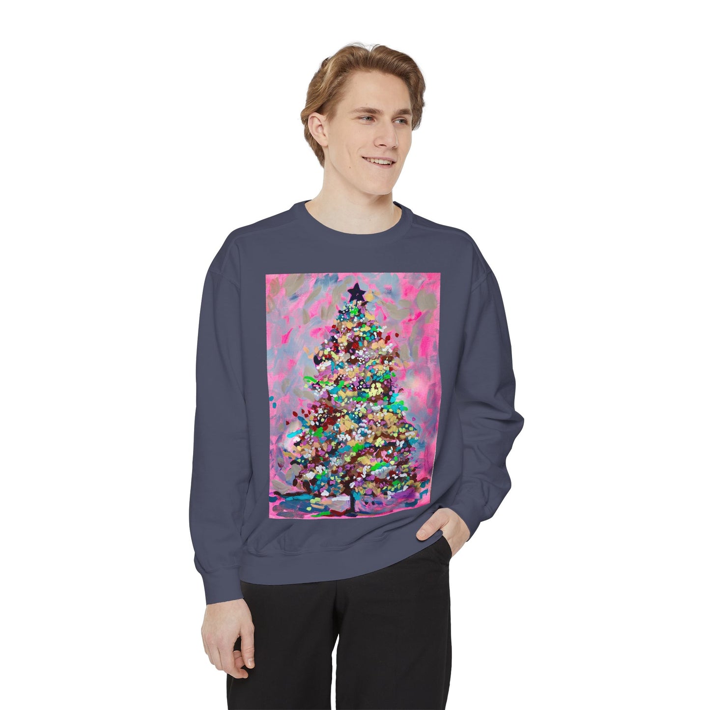 Colorful Christmas Tree Sweatshirt
