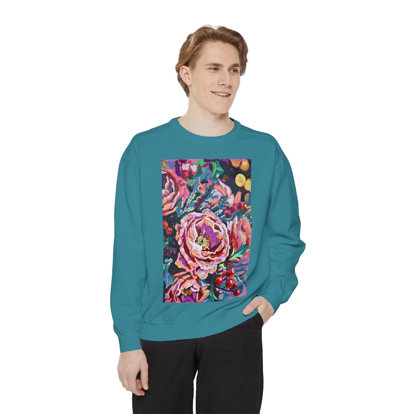 Christmas Floral Sweatshirt