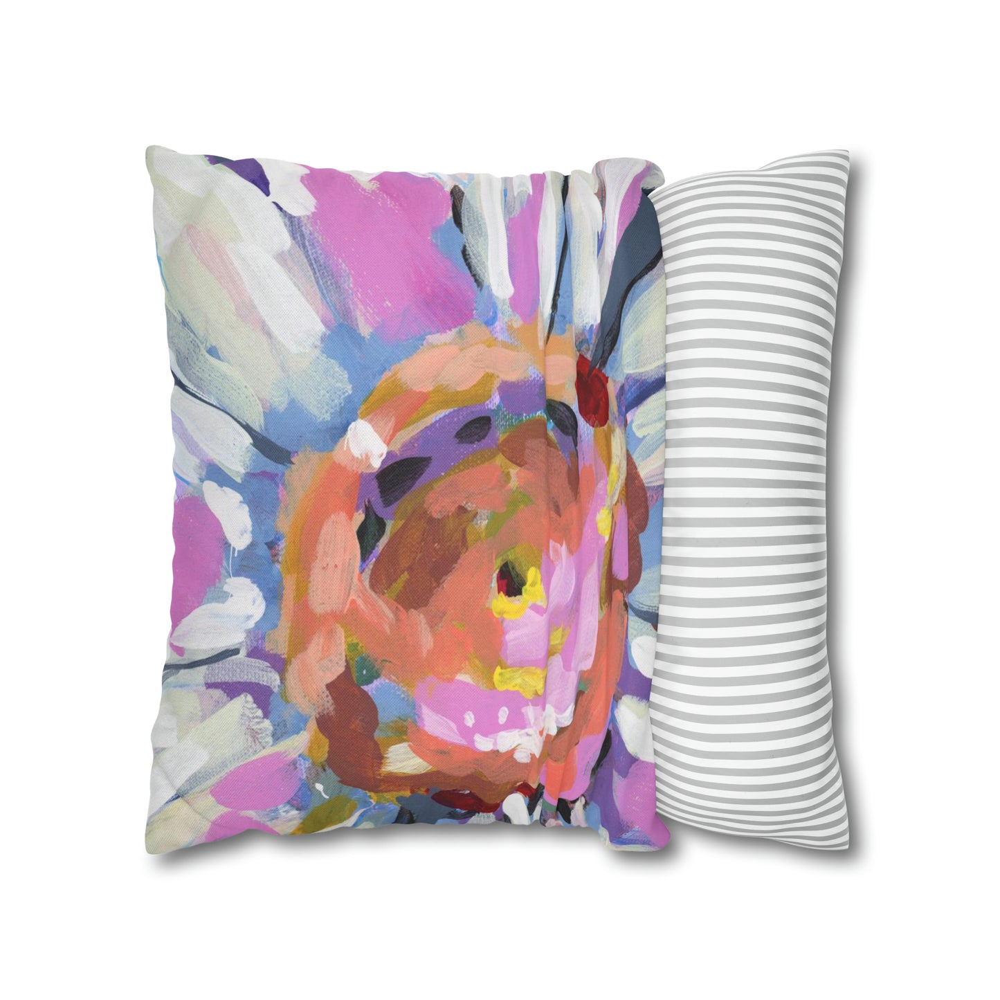 April Birth Flower Double-Sided Pillow Cover