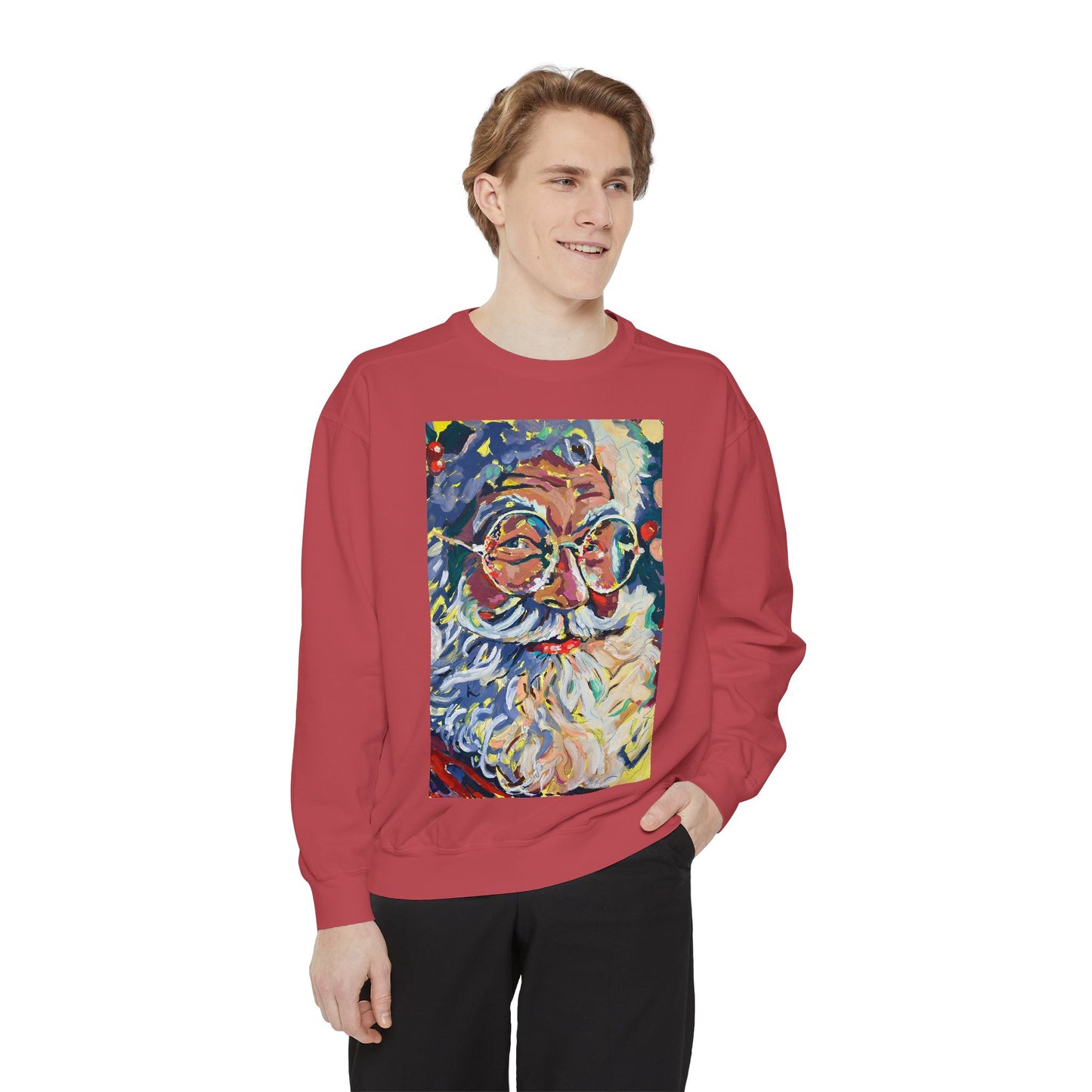 Sparkling Santa Sweatshirt