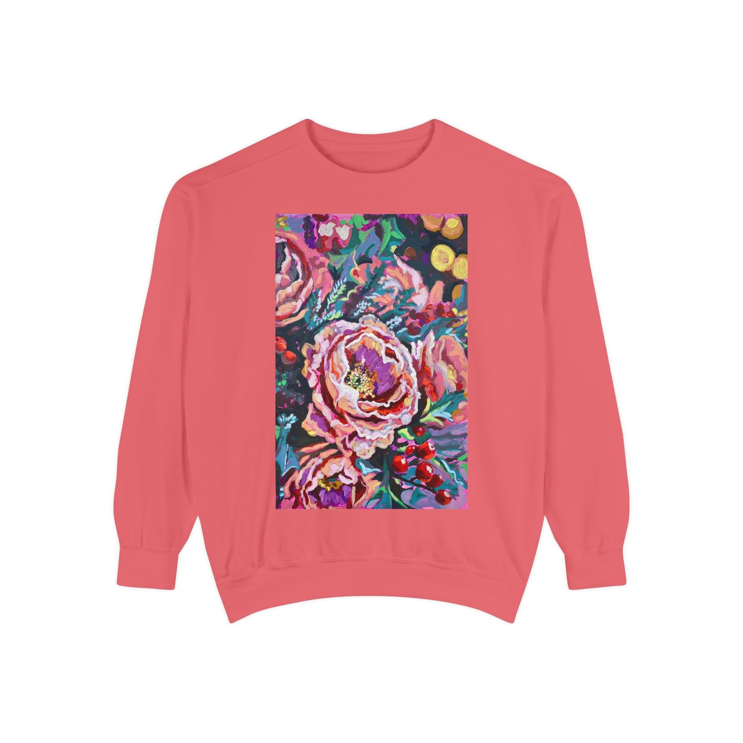 Christmas Floral Sweatshirt