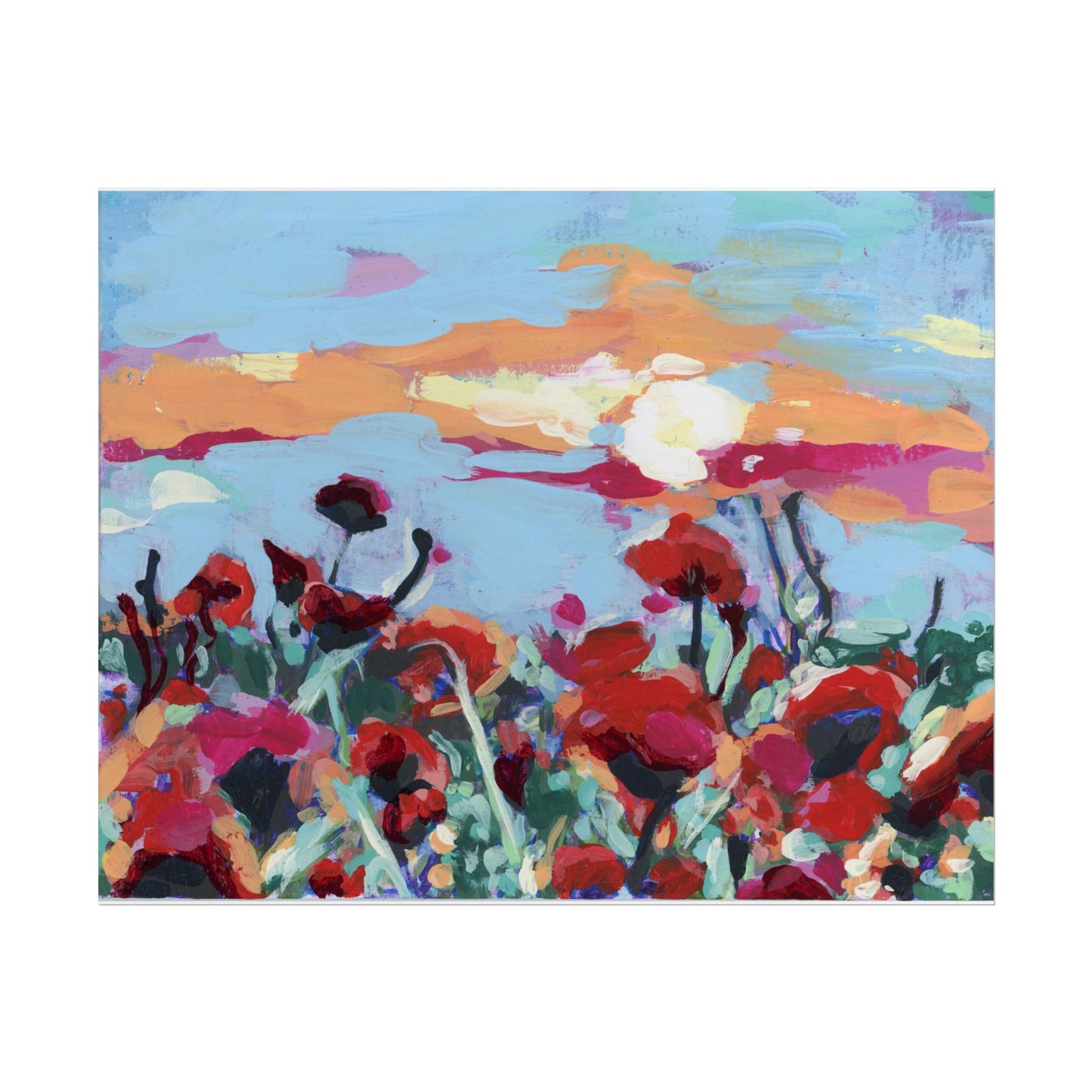 Poppy Field Art Print