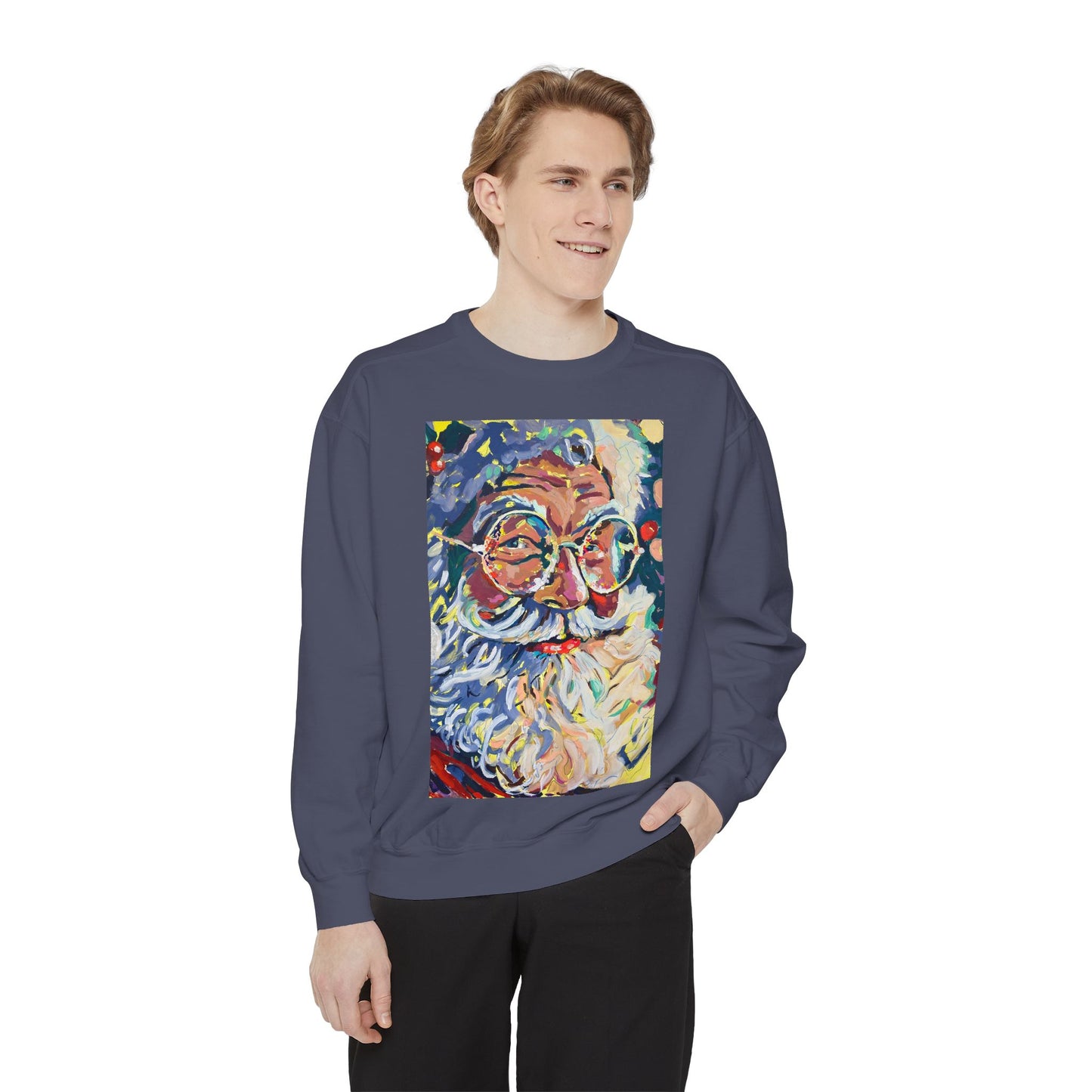 Sparkling Santa Sweatshirt