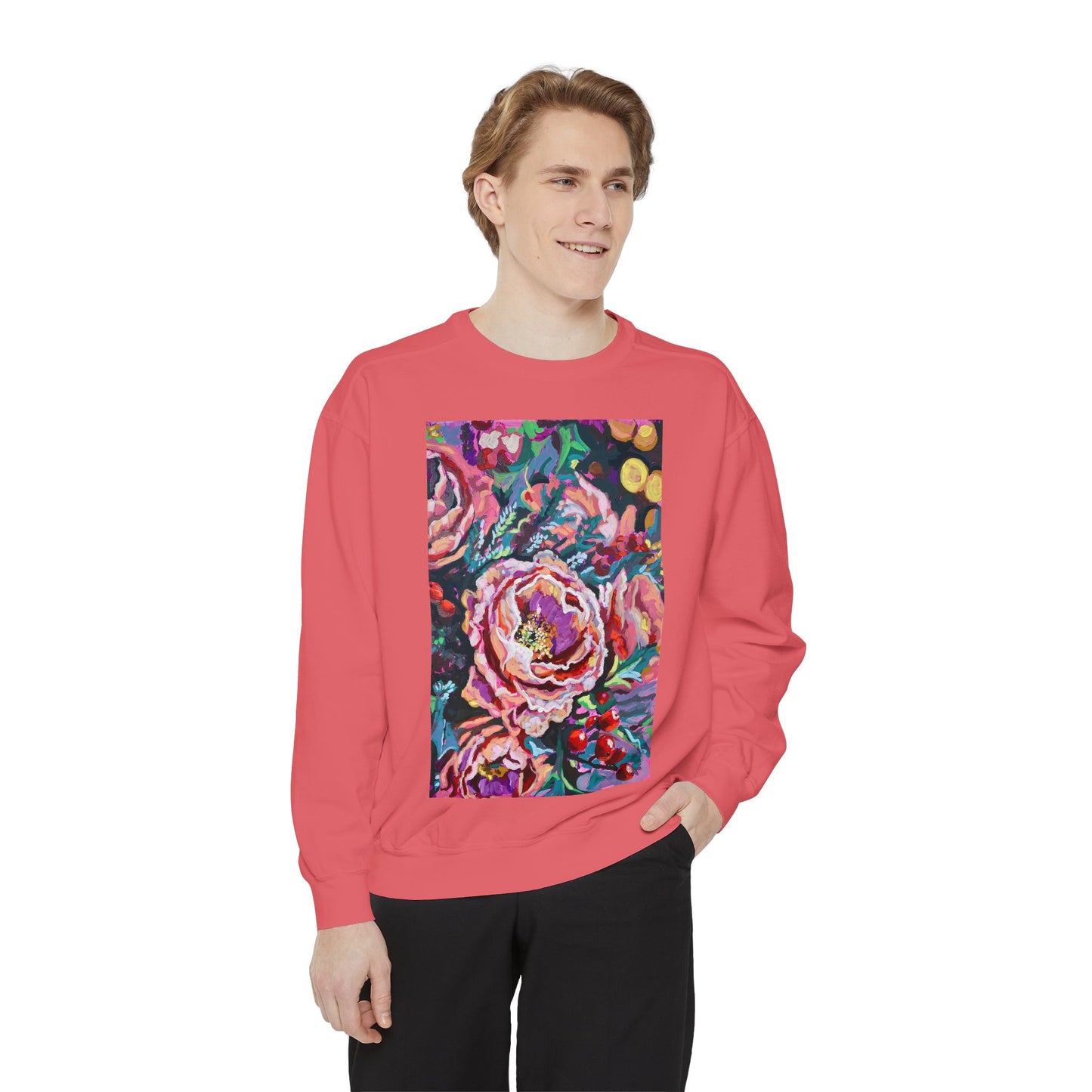 Christmas Floral Sweatshirt
