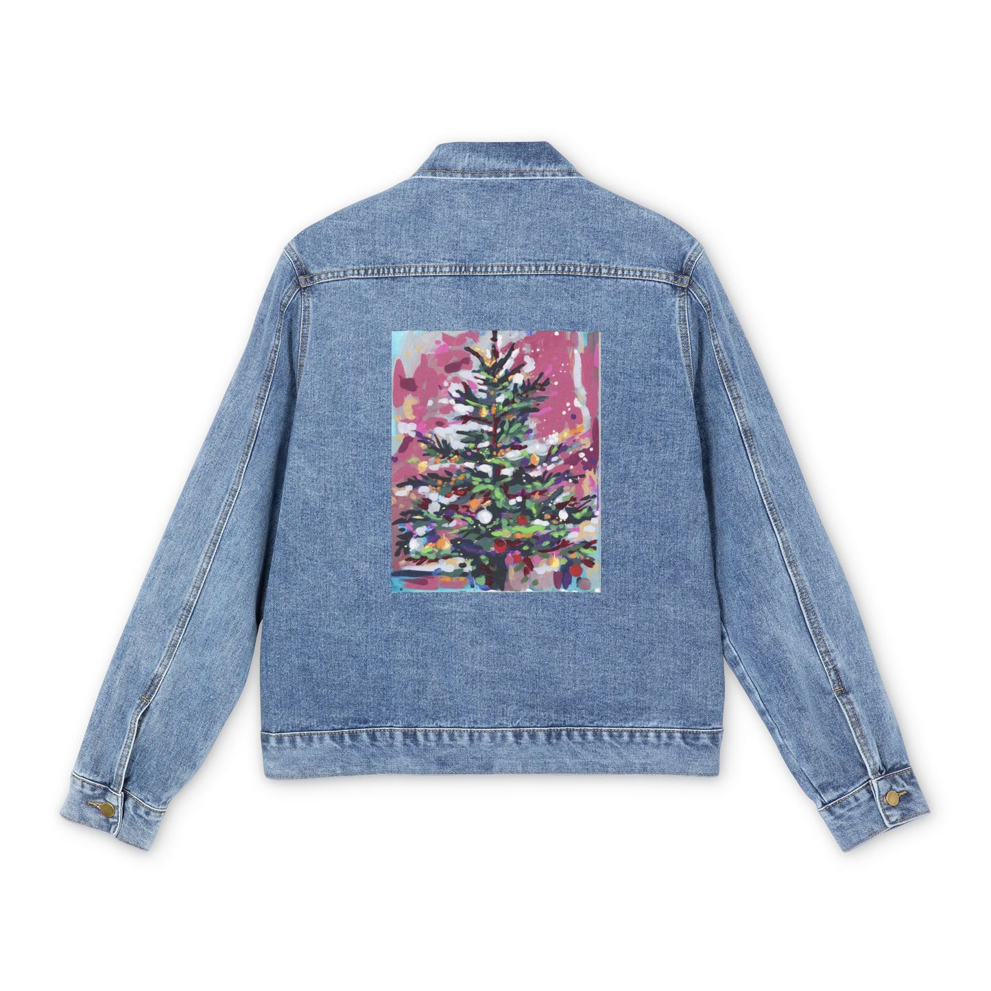 Cranberry Christmas Tree Jean Jacket