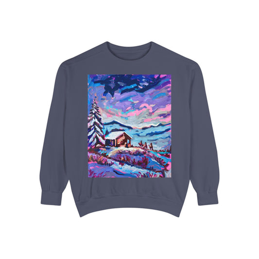 Snowy Nativity Sweatshirt