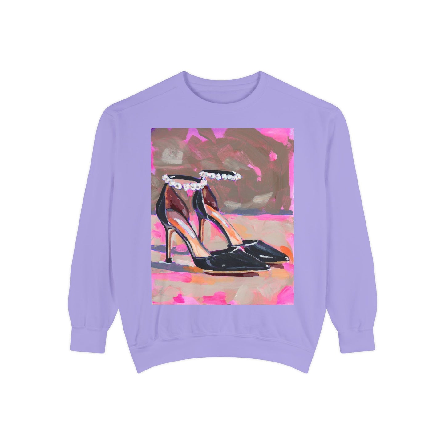 Black Pearl High Heels Sweatshirt