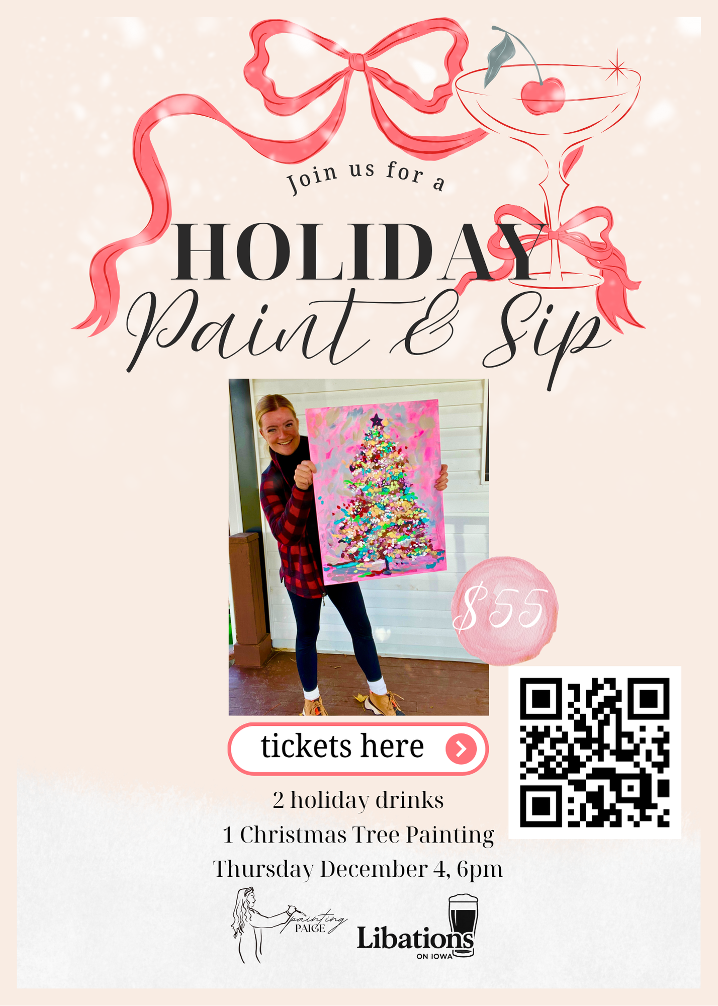 Holiday Paint & Sip