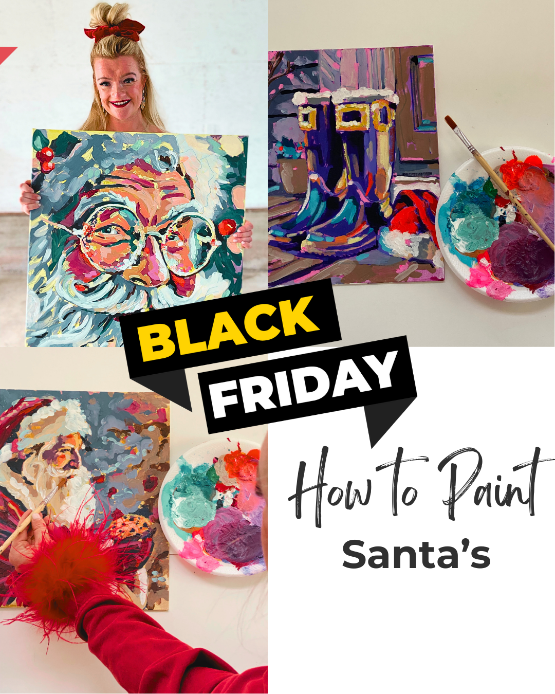 How to Paint: Santa's