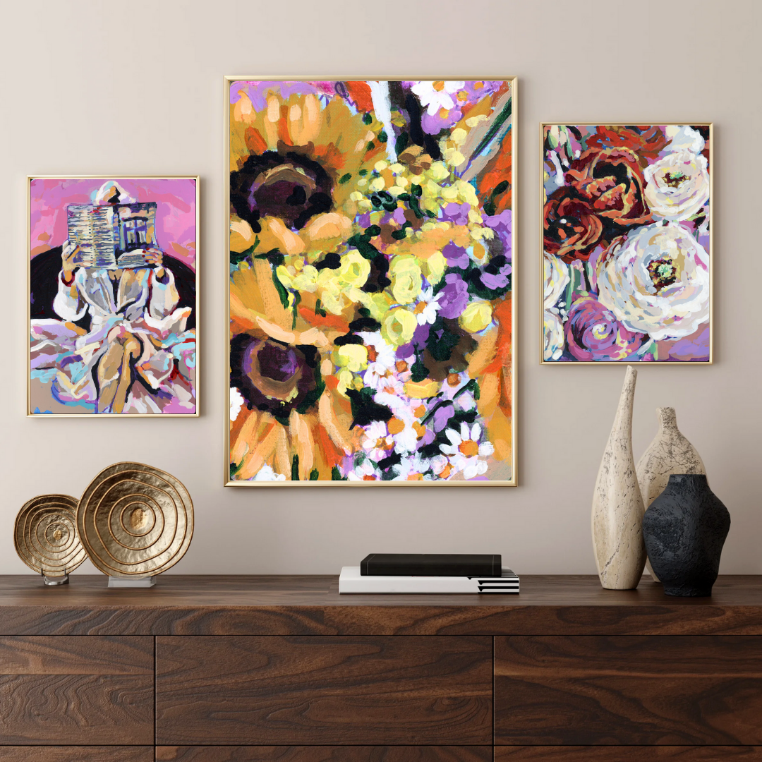 Sunflower Bouquet Art Print