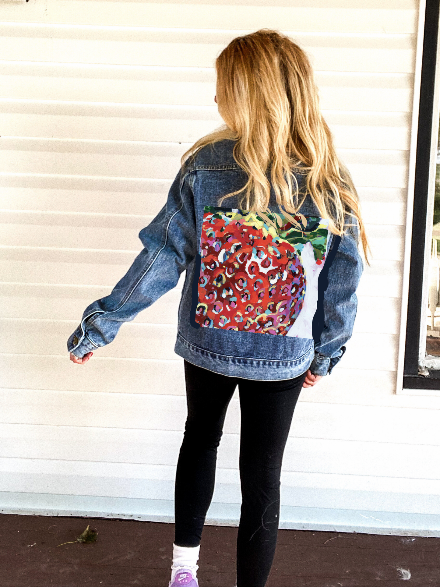 Strawberry Jean Jacket