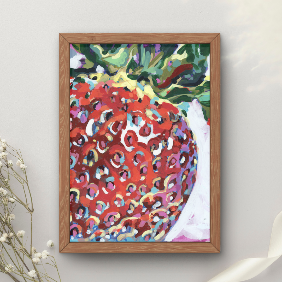 Strawberry Art Print