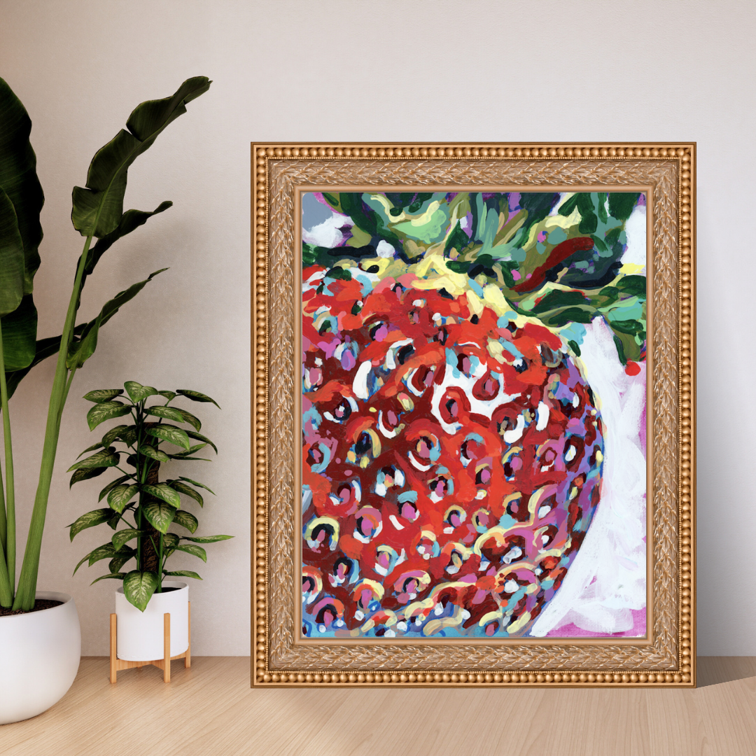 Strawberry Art Print