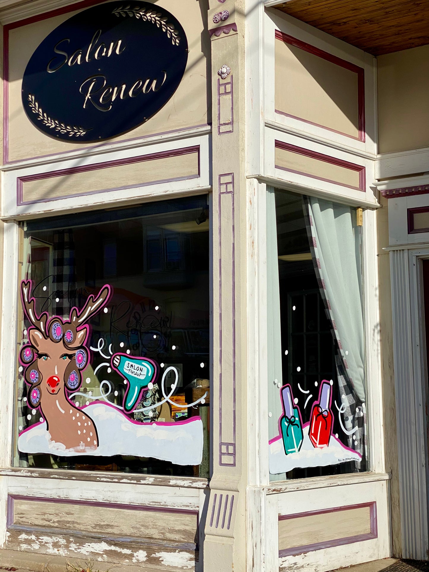 How to Paint: Holiday Windows